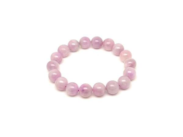Kunzit golyó karkötő 11mm