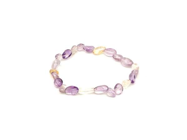 Ametrin pebble karkötő A 6-10mm