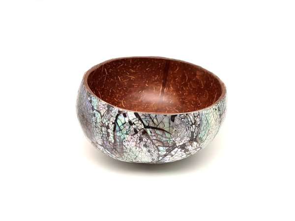 Pávakagyló kókusz tál 14–15 cm