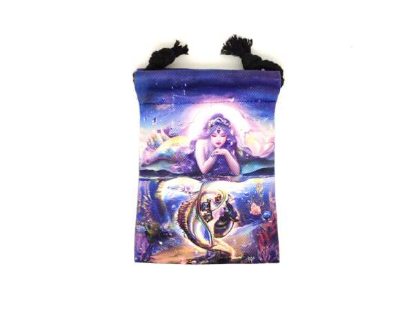 Holdistennő mintás szütyő – textil ajándéktasak 13x18 cm