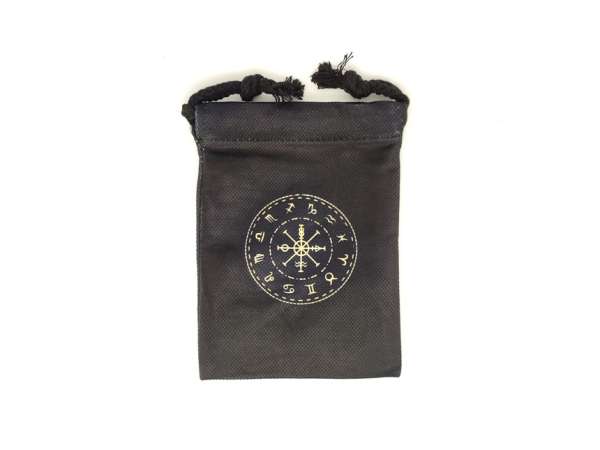 Kompasz mintás szütyő – textil ajándéktasak 13x18 cm