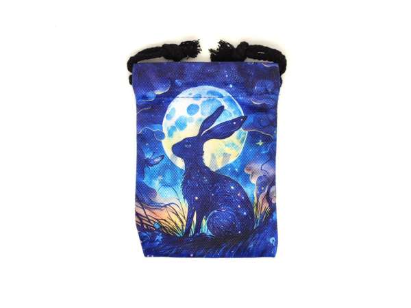Holdtündér mintás szütyő – textil ajándéktasak 13x18 cm