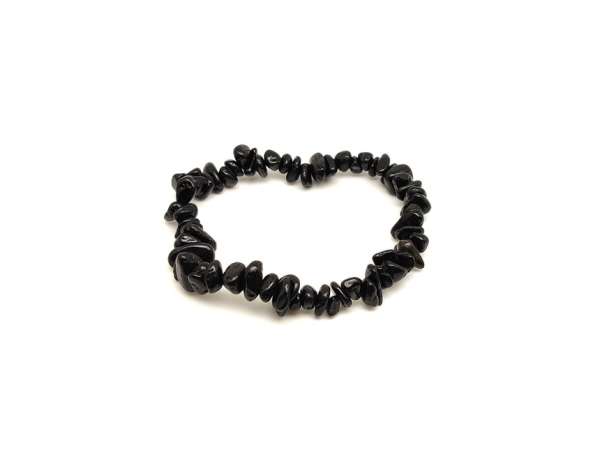 Spinel fekete splitter karkötő „Éjszilánk”