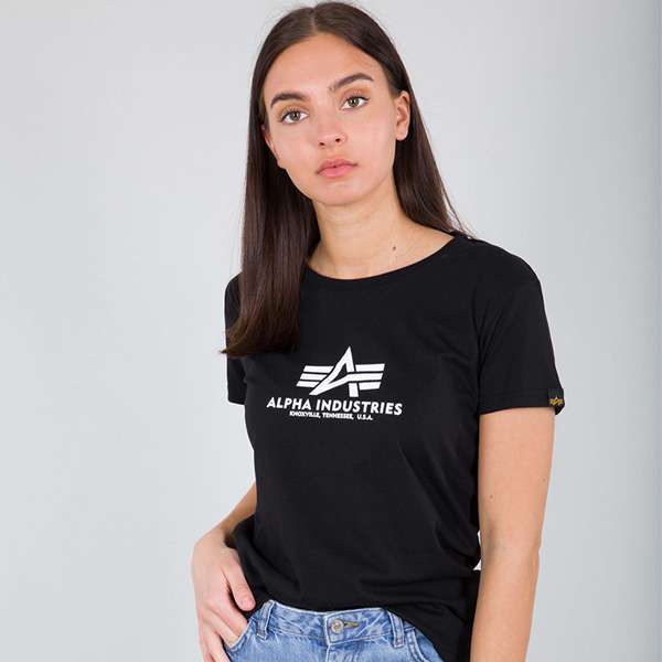 Alpha Industries WMNS Basic Tee Black