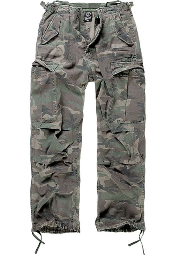 Brandit M-65 Vintage Cargo Pants olive camo