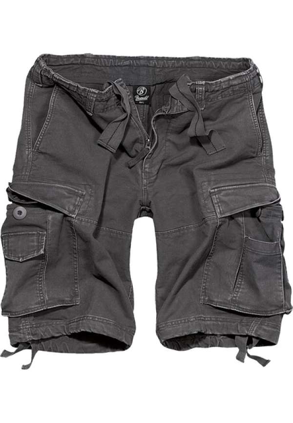 Brandit Vintage Cargo Shorts charcoal