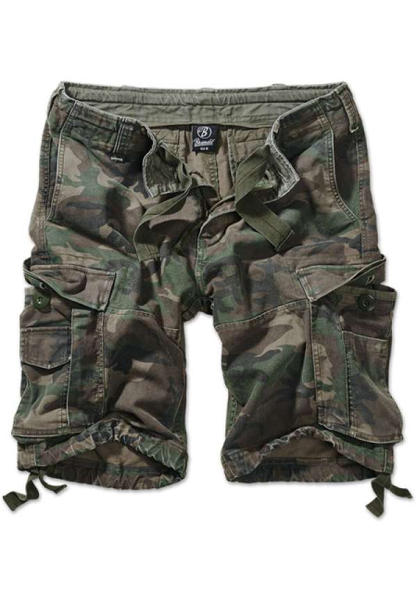 Brandit Vintage Cargo Shorts olive camo