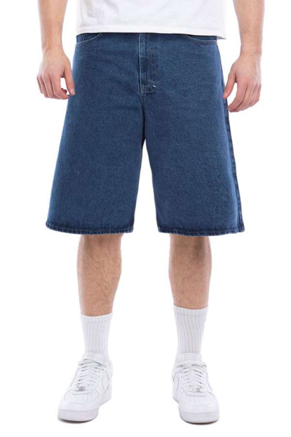 Mass Denim Shorts Jeans Slang baggy fit blue