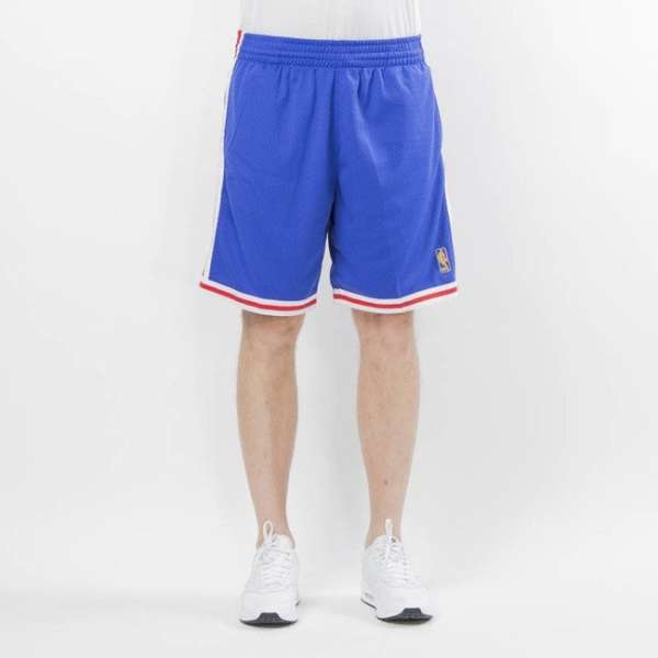Mitchell & Ness shorts Philadelphia 76ers royal Swingman Shorts