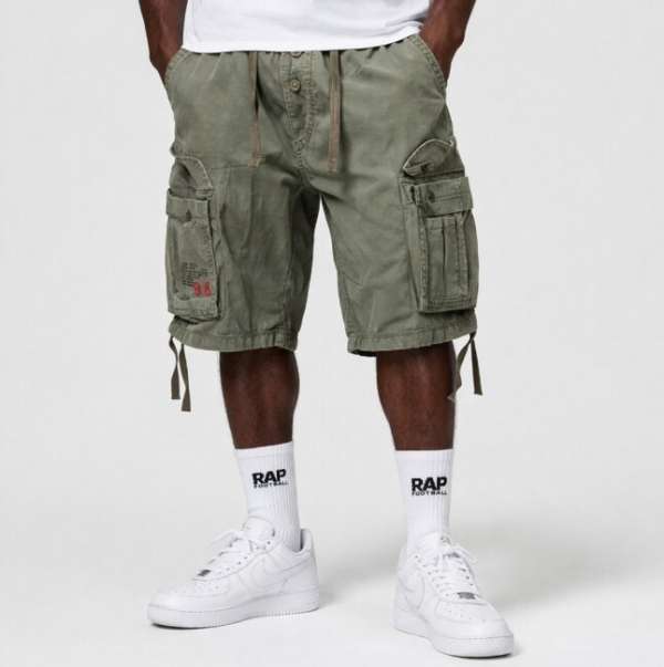 Rovid nadrag Surplus Airborn Vintage Shorts Olive