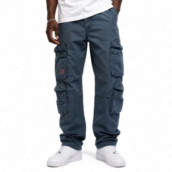 Surplus Airborne Vintage Slimmy Fit Pants Navy