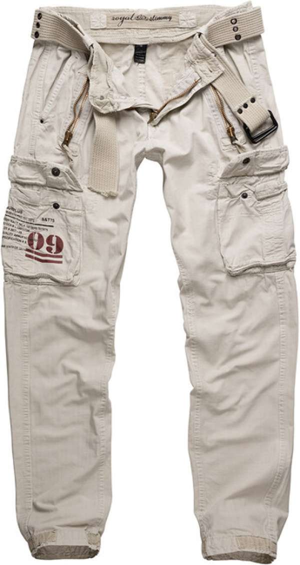 Nadrág Surplus Roayal Traveler Slimmy Royal White