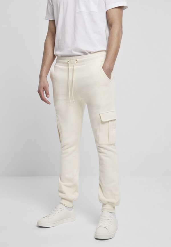 Urban Classics Cargo Sweatpants whitesand