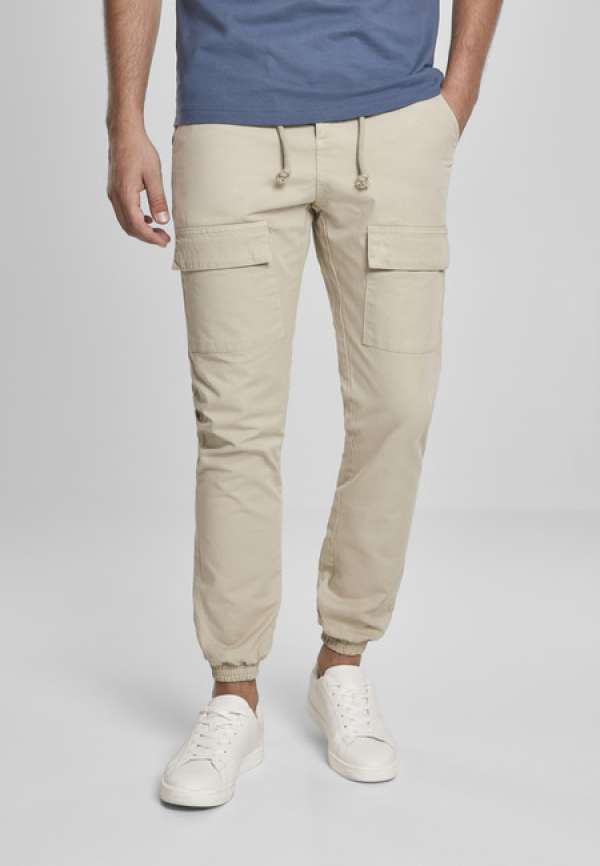 Urban Classics Front Pocket Cargo Jogging Pants concrete