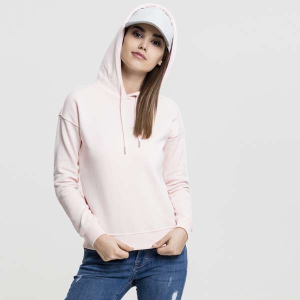Pulóver Urban Classics Ladies Hoody pink