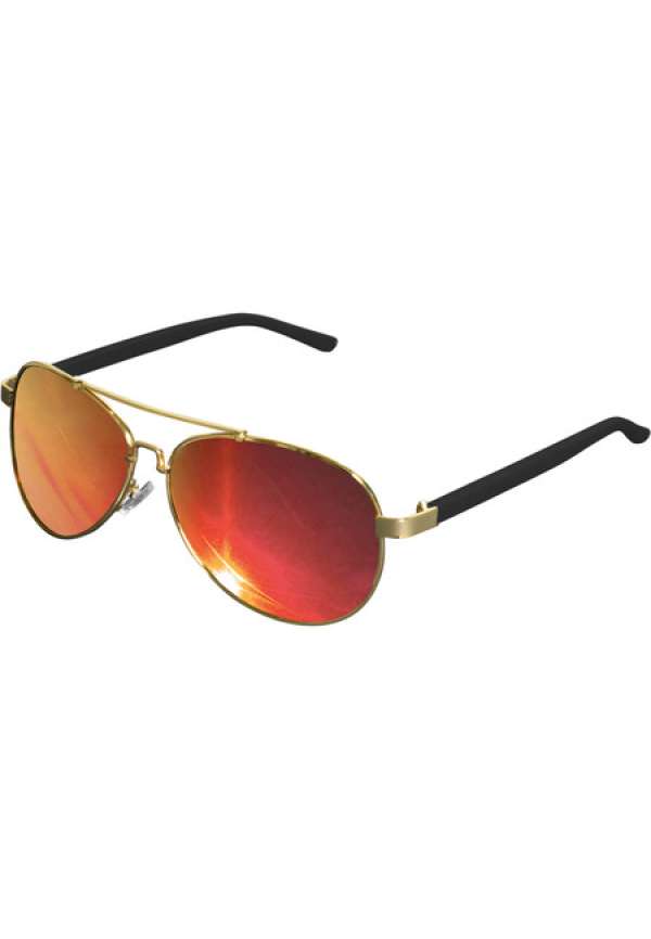 Urban Classics Sunglasses Mumbo Mirror gold/red