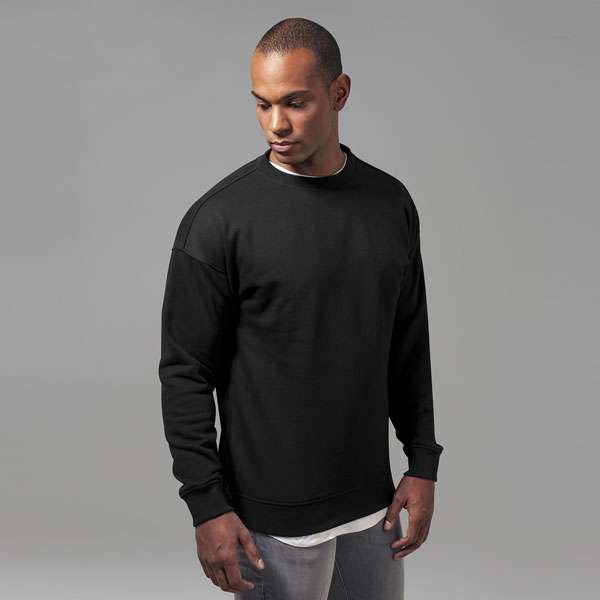 Férfi pulóver Urban Classics Sweat Crewneck black