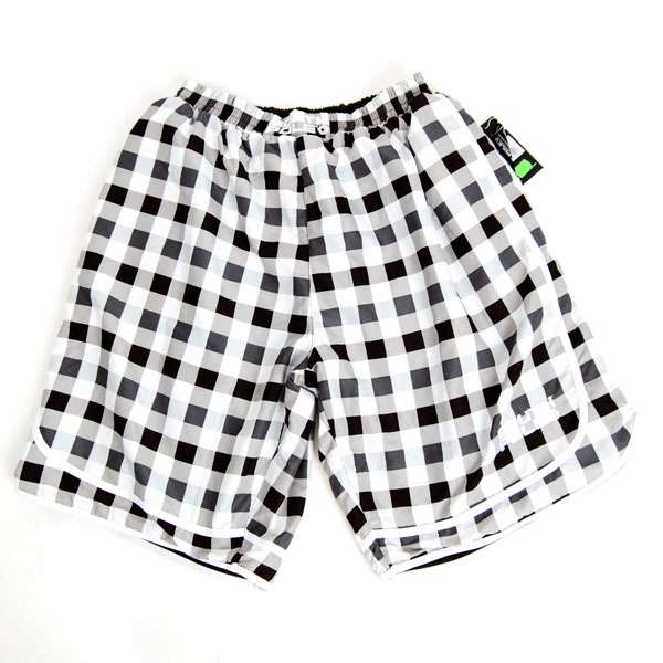 Southpole Reversible Shorts Black White