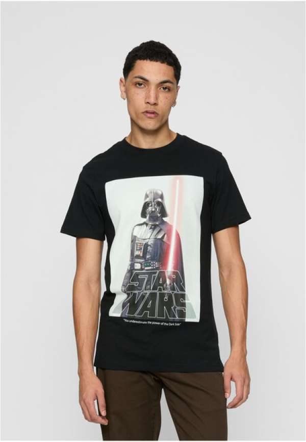 Mr. Tee Star Wars Darth Vader Logo Tee black