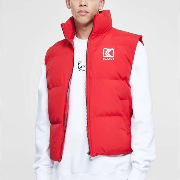 Vest Karl Kani OG Puffer Vest Red