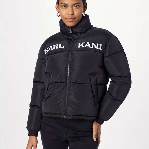 Noi Téli Kabát Karl Kani Retro Essential Puffer Jacket black