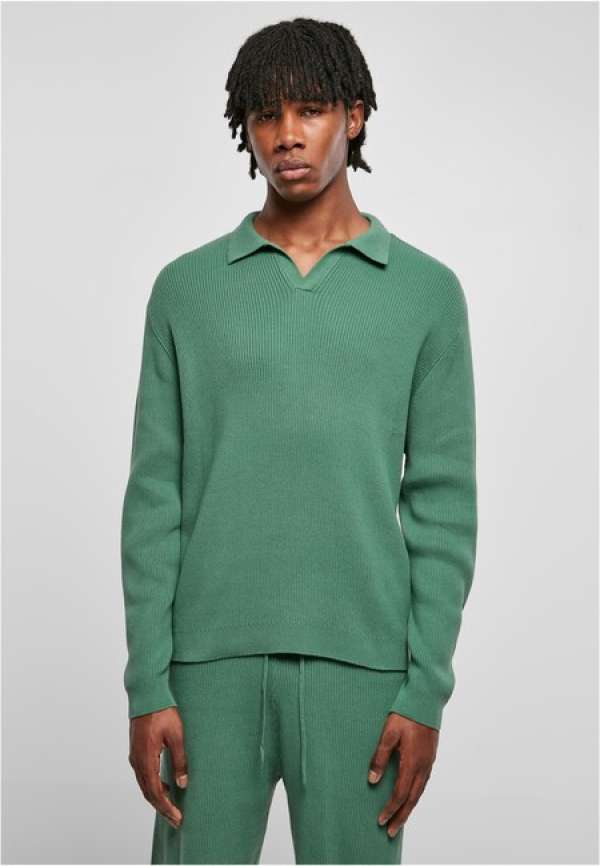 Urban Classics Ribbed Oversized Longsleeve leaf