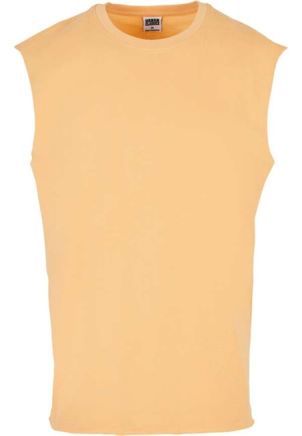 Urban Classics Open Edge Sleeveless Tee paleorange
