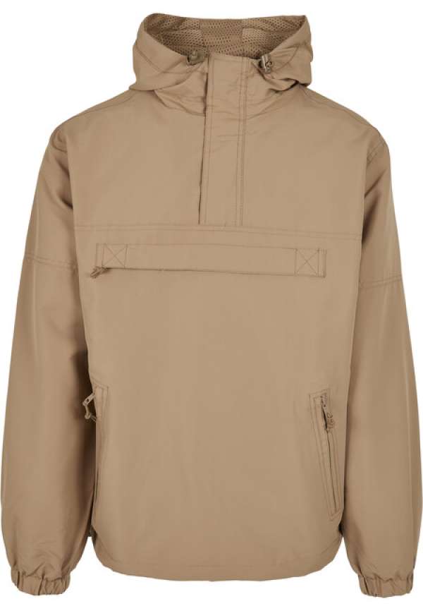 Brandit Summer Pull Over Jacket camel