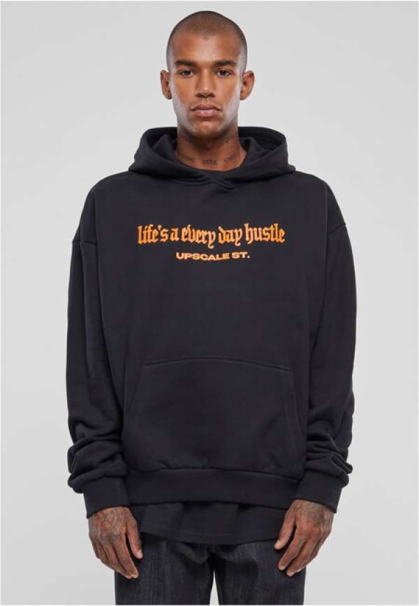 Mr. Tee Hustle Ultraheavy Oversize Hoodie black