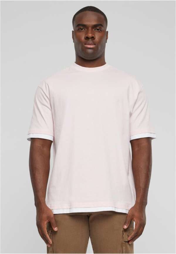 DEF Visible Layer T-Shirt pink/white