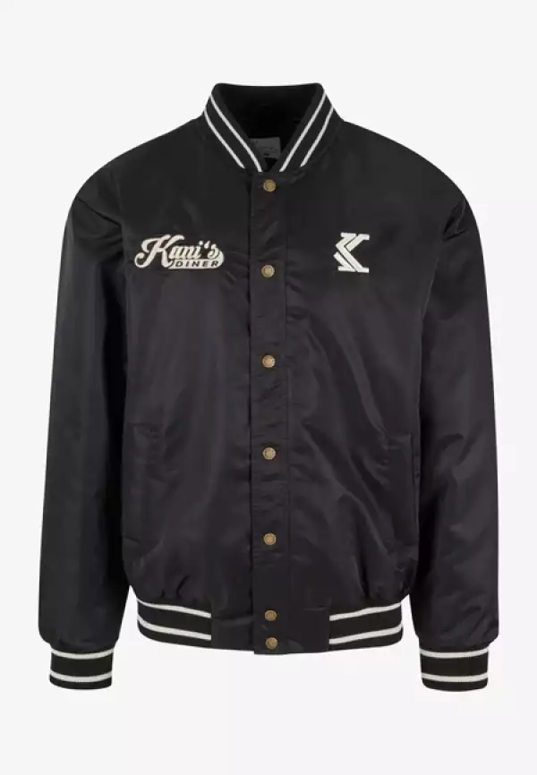 Karl Kani Diner Bowling Jacket black