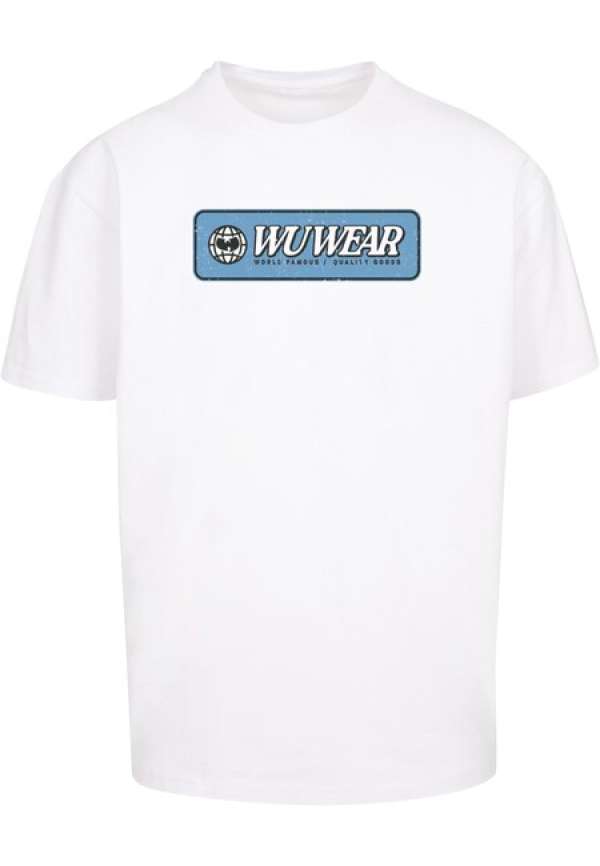 Wu-Wear WU Wear Earth Logo Oversize Tee white