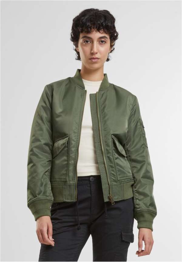 Brandit Women Sherpa Jacket olive