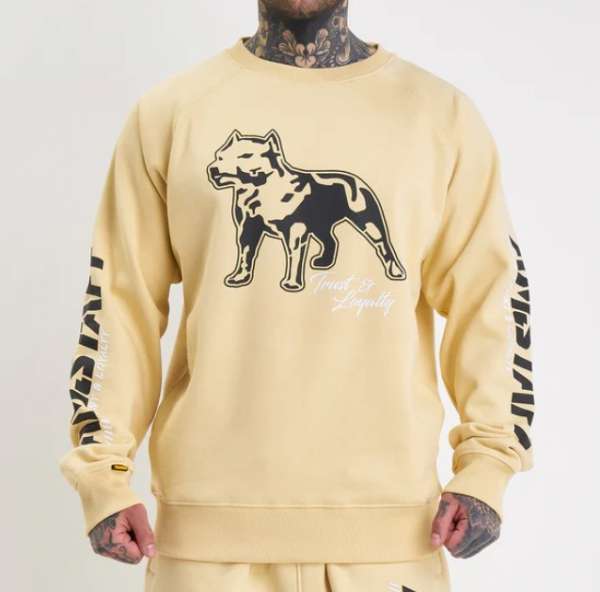 Amstaff Logo 2.0 Sweatshirt Vanilla Cream