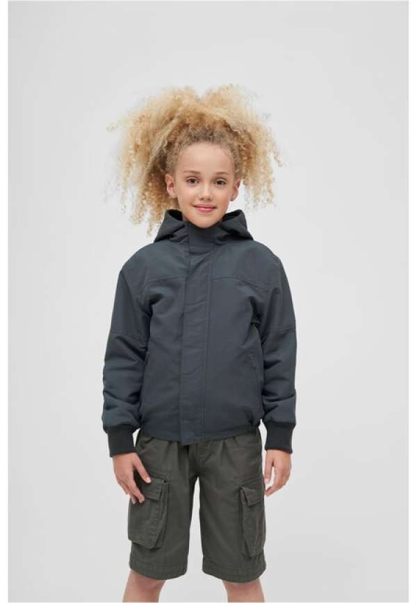Brandit Kids Windbreaker Frontzip anthracite