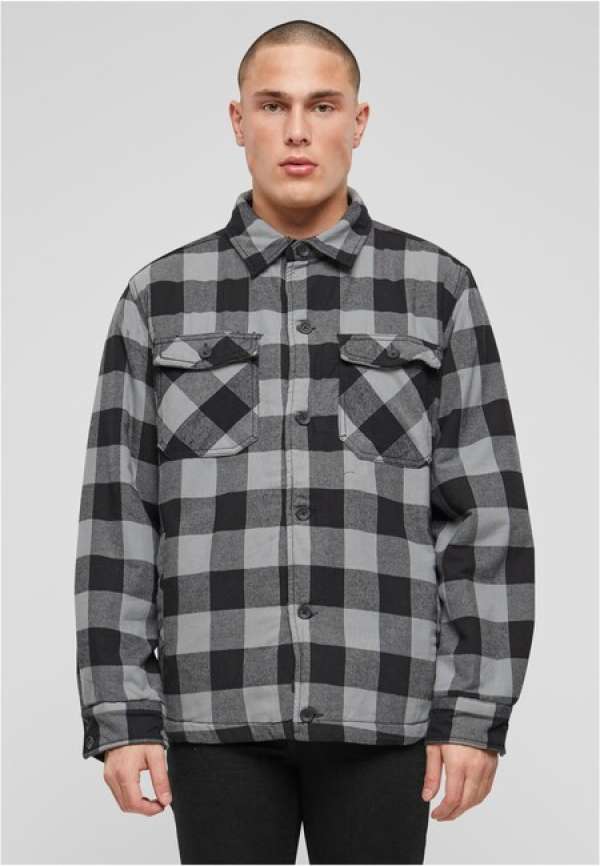 Brandit Lumberjacket black/charcoal