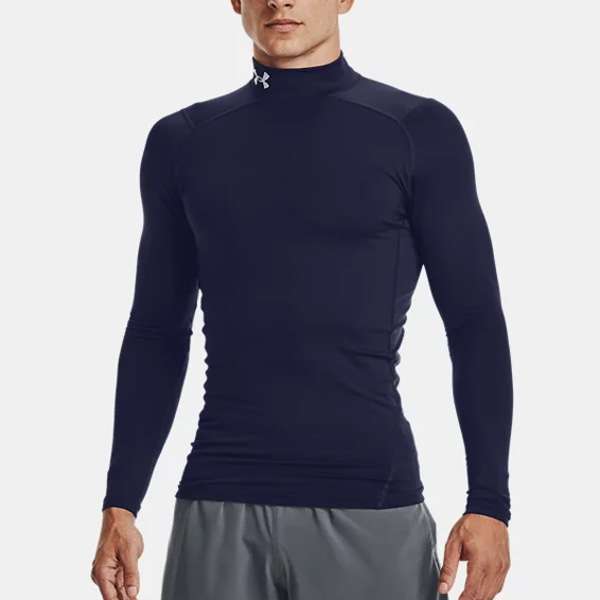 Under Armour UA CG Armour Comp Mock-NVY