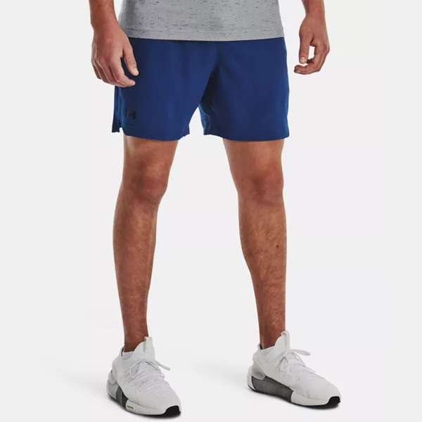 Under Armour UA Vanish Woven 6in Shorts-BLU