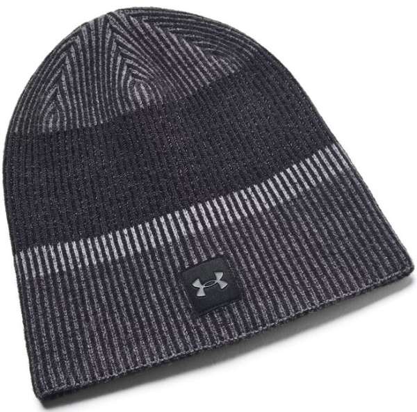 Under Armour Launch Reflective Beanie-BLK