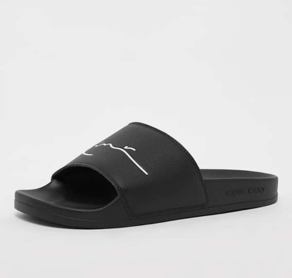 Papucs Karl Kani Pool Slide Black/White