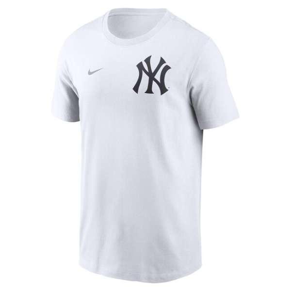 Nike MLB 2 Hit Cotton Tee New York Yankees white