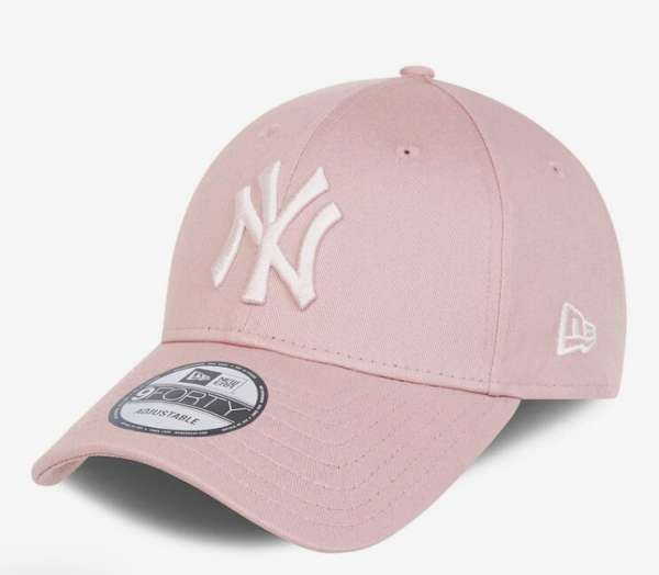 Női Sapka New Era 9Forty Womens MLB League Essential NY Yankees Light Pink cap