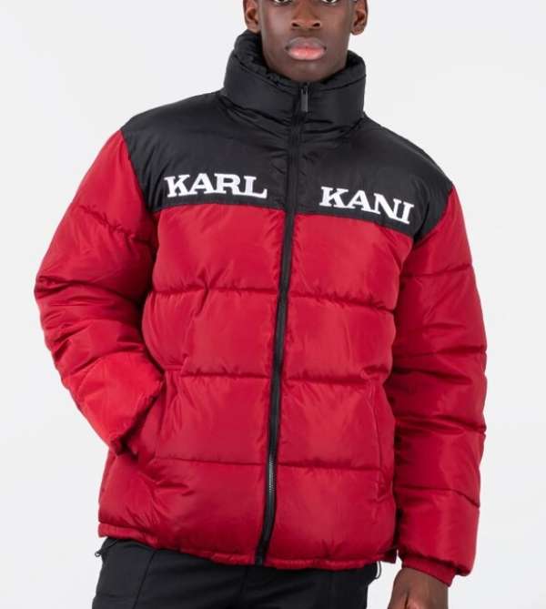 Téli dzeki Karl Kani Retro Essential Puffer Jacket Red