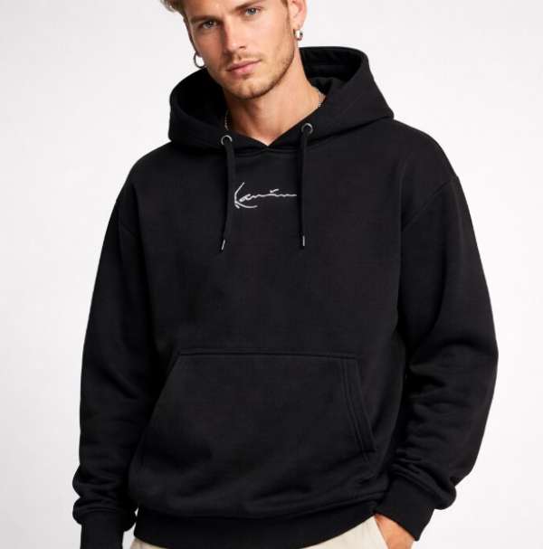Karl Kani Small Signature Essential Os Hoodie black