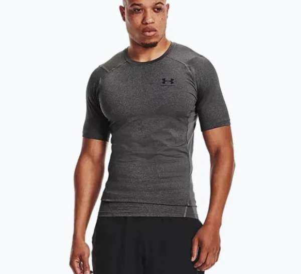 Under Armour UA HG Armour Comp SS-GRY