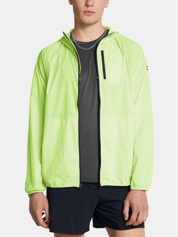 Under Armour LAUNCH LIGHTWEIGHT JKT-GRN