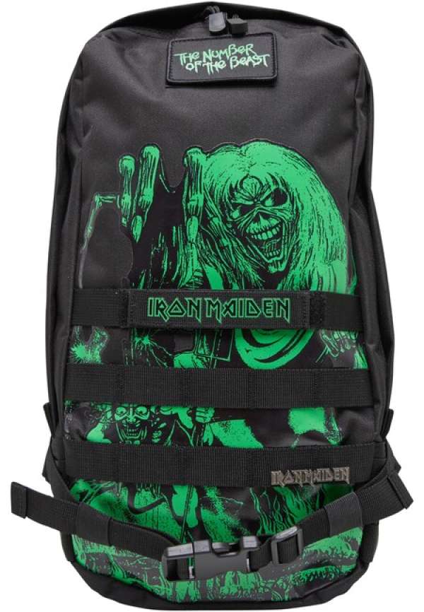 Brandit Iron Maiden US Cooper Daypack NOTB black