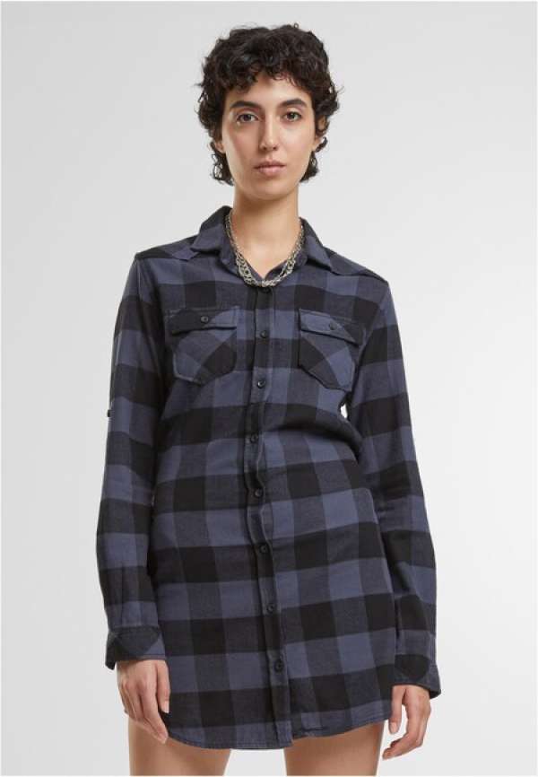 Brandit Ladies Longshirt Lucy black/grey