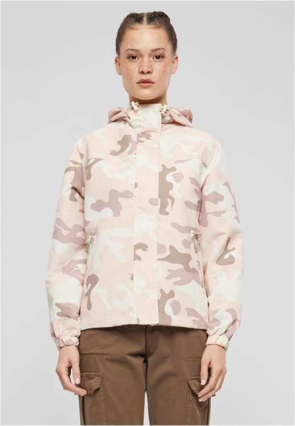 Brandit Ladies Summer Windbreaker Frontzip candy camo