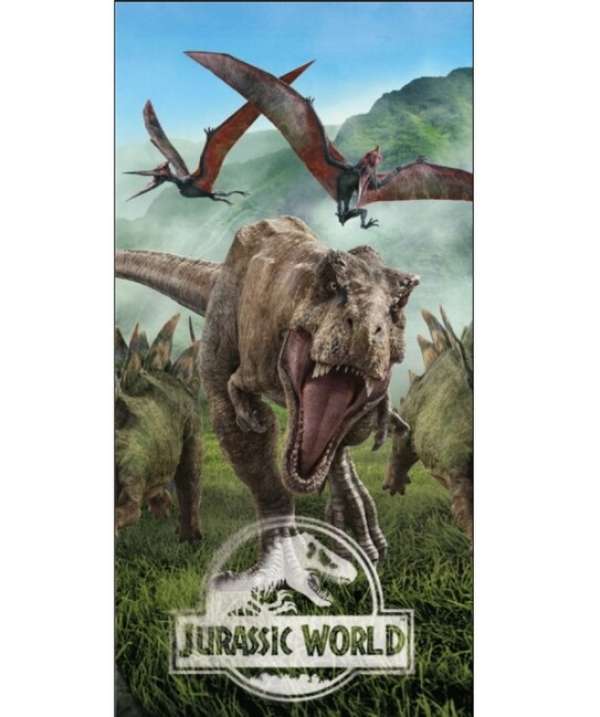 Fürdőtörölköző Jurassic World Forest 70 x 140 cm